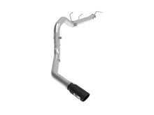 Load image into Gallery viewer, aFe Apollo GT Series 3-1/2in 409 SS Axle-Back Exhaust 17-20 Ford F-250/F-350 Black Tips w/o Muffler - 49-43116NM-B