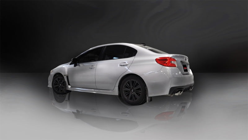 Corsa 2015-2021 Subaru WRX Cat Back Exhaust Polished Quad 3.5in Tips Sport - 14857