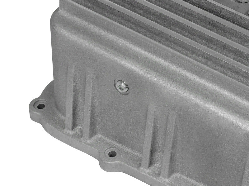 aFe Transmission Pan (Raw); Ford Trucks 6R140 11-14 V8-6.7L (td) - 46-70180