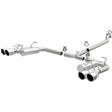 Load image into Gallery viewer, MagnaFlow 18-19 Toyota Camry XSE 2.5L (FWD) Street Series Cat-Back Exhaust w/4in Polished Quad Tips - 19494