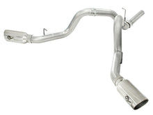 Load image into Gallery viewer, aFe MACHForce XP Exhaust Aluminized Dual Split DPF Back 11-15 GM Diesel Truck V8-6.6L (td) (pol tip) - 49-04043-P