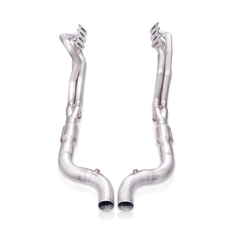 Stainless Works 2015+ Ford Shelby GT350 Headers Perf Connect w/Cats 1-7/8in Primaries 3in Collectors - GT350HCAT3