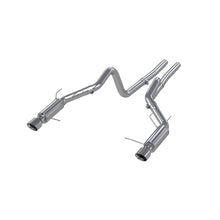 Load image into Gallery viewer, MBRP 11-12 Ford Shelby GT 500 T304 3in Cat Back Dual Split Rear Race Version 4.5in Tips - S7260304