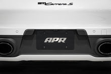 Load image into Gallery viewer, APR License Plate - Silver Logo/Black Plate - A1000015