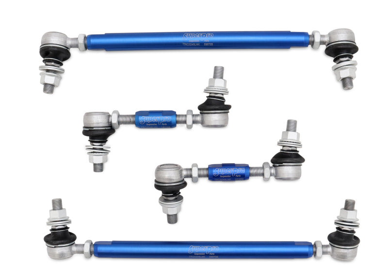 SuperPro 18-23 Kia Stinger HD End Link Set (TRC12160 + SPF3915K) - TRCLNKSET6