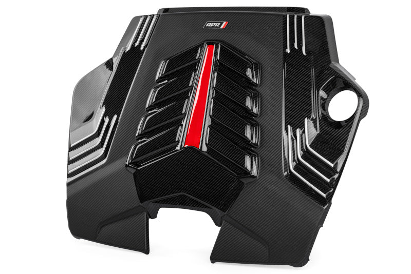 APR 20-24 Audi Q7/Q8/RS Q8/SQ7/SQ8 (4M) 2.9T/3.0T/4.0T Twill Carbon Fiber Engine Cover - MS100256