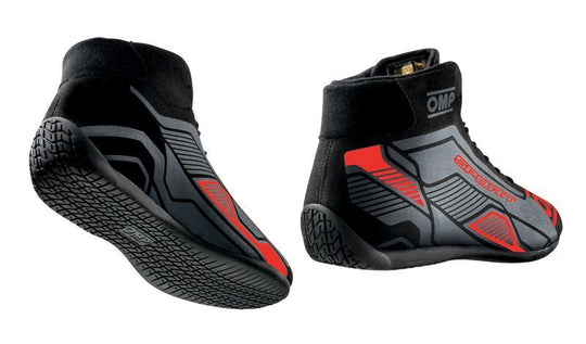 OMP Omp Sport Shoes Fia 8856-2018 Black / Red Sz 45 - IC0-0829-A01-073-45