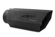 Load image into Gallery viewer, MBRP Universal Hex Tip 5in Inlet 16in length w/o Logo - Black Coated - T5167BLK