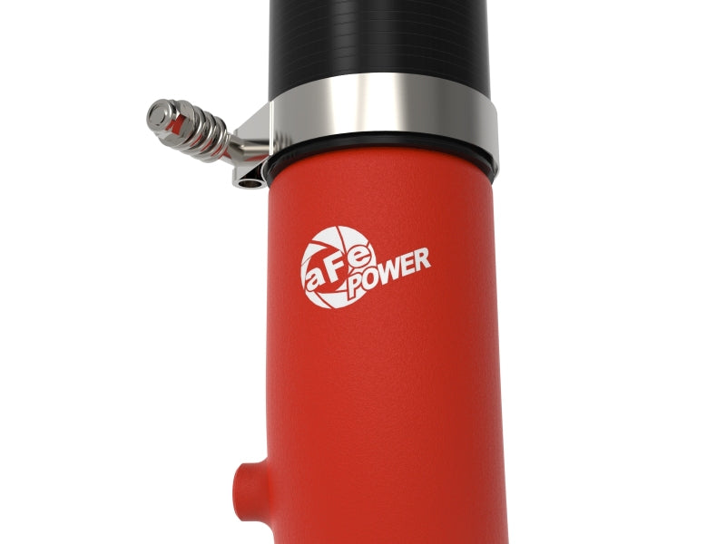 aFe BladeRunner 3in & 3-1/2in AL Hot and Cold Charge Pipe Kit Red RAM Diesel Trucks 25-26 L6-6.7L - 46-20814-R