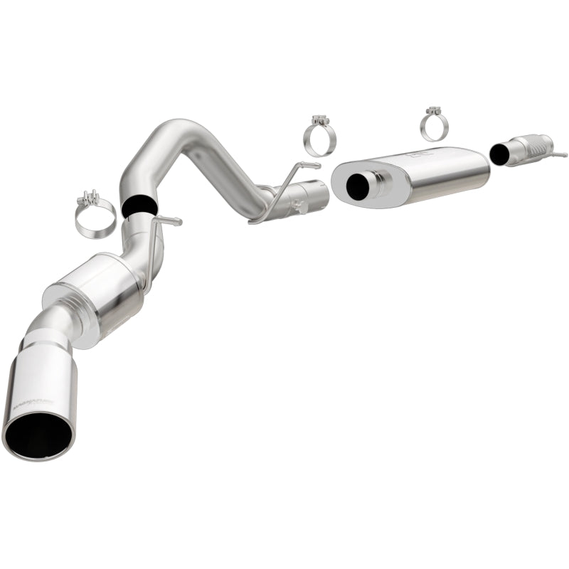 MagnaFlow MF Series SS Cat-Back Exhaust Single Passenger Side Rear Exit 2015 Cadillac Escalade - 19177