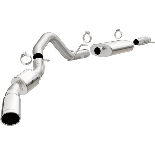 MagnaFlow MF Series SS Cat-Back Exhaust Single Passenger Side Rear Exit 2015 Cadillac Escalade - 19177
