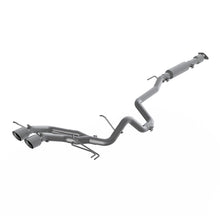 Load image into Gallery viewer, MBRP 13-18 Hyundai Veloster Turbo 2.5in T304 w/ 4in. OD Tips - Cat Back Dual Exit - S4703304