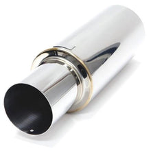 Load image into Gallery viewer, BLOX Racing 63.5mm N1 304 SS Universal Exhaust Muffler w/ Straight Tip - BXEX-00109