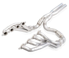 Load image into Gallery viewer, Stainless Works 2019+ Chevrolet Silverado 5.3/6.2 Catted Headers 1-7/8in Primaries 3in Leads X-Pipe - CT19HCAT