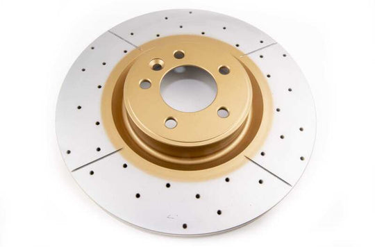 DBA 13-18 Land Rover Range Rover (w/Brembo Brakes) Front Drilled & Slotted Street Series Rotor - DBA3090X