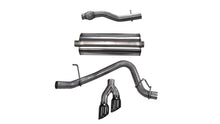 Load image into Gallery viewer, Corsa 2015-2020 GMC Yukon XL 1500 5.3L V8 3in Cat-Back Single Side Exit Twin 4in Black Tips - 14748BLK