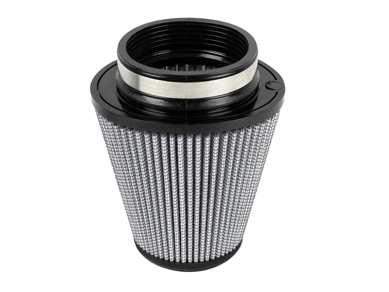 aFe Magnum FORCE Replacement Air Filter w/ Pro DRY S Media 3.5in F x 5.75x5in B x 3.5in T x 6in H - 21-91145