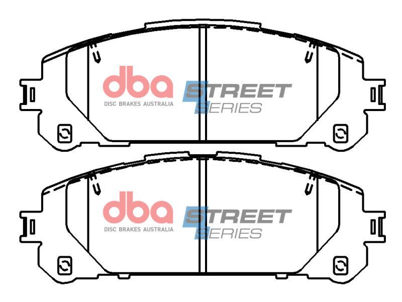 DBA 20-22 Toyota Highlander Front Street Series Brake Pads - DB15067SS
