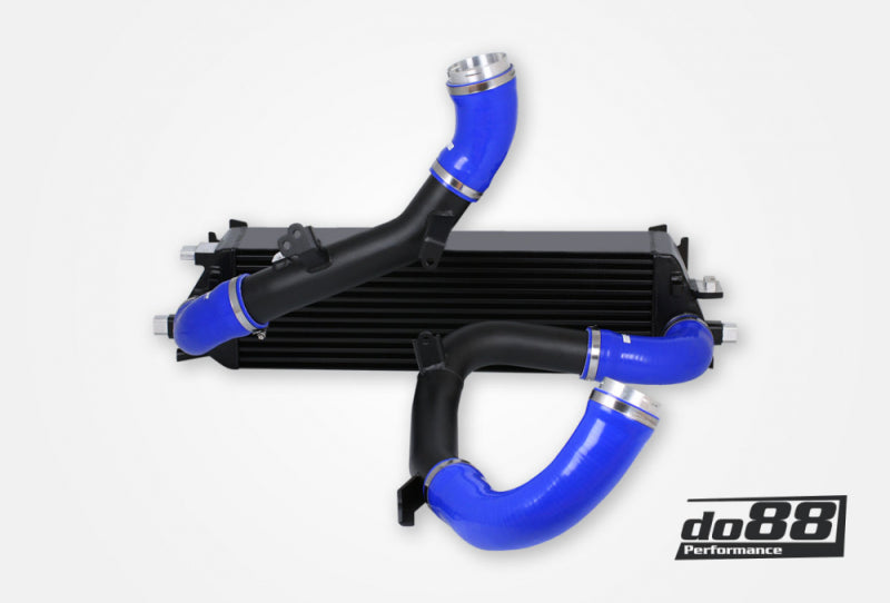 do88 Volvo S60/V60/XC60/V90/S90/XC90 (SPA) Petrol BigPack Intercooler Kit w/Blue Hoses - BIG-260-P-B