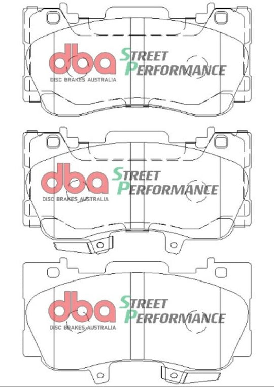 DBA 08/14-06/18 Ford Mustang 2.3 Ecoboost SP500 Brake Pads - DB9011SP