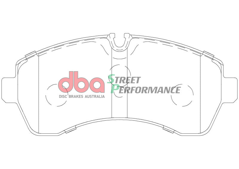 DBA 07-09 Dodge Sprinter 3500 DRW Front SP Performance Brake Pads - DB1974SP