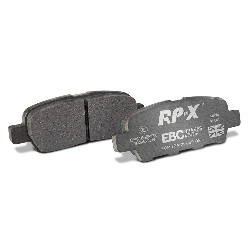 EBC Racing 02 Infiniti G35 3.5L (w/o DCS) RP-X Rear Brake Pads - DP81666RPX
