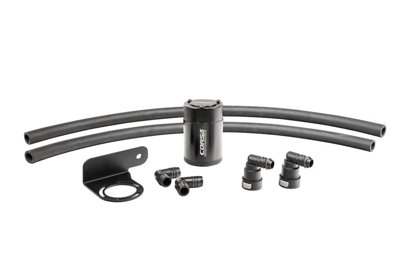 Corsa 2011-2025 Ford F-150 3.5L Turbo (Auto) Corsa Aluminum Oil Catch Can w/Mounting Bracket - CC0010