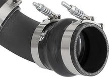 Load image into Gallery viewer, aFe BladeRunner 3in/3-1/2in Black Intercooler Tubes Hot/Cold 2017 GM Diesel Trucks V8 6.6L (td) L5P - 46-20334-B