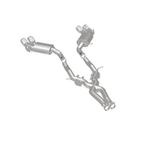 Load image into Gallery viewer, MagnaFlow 2016 Chevy Camaro 6.2L V8 Competition Cat Back w/ Quad Polished Tips - 19265