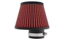 Load image into Gallery viewer, K&amp;N Universal Clamp-on Air Filter 2in Flange ID 5-3/16in Base 3-1/2in Top 3-11/16in Height w/ Vent - RU-9920