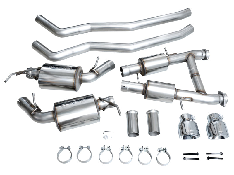 AWE Tuning 11-24 Dodge Durango 5.7L Touring Edition Exhaust w/ Chrome Silver Tips - 3015-32575