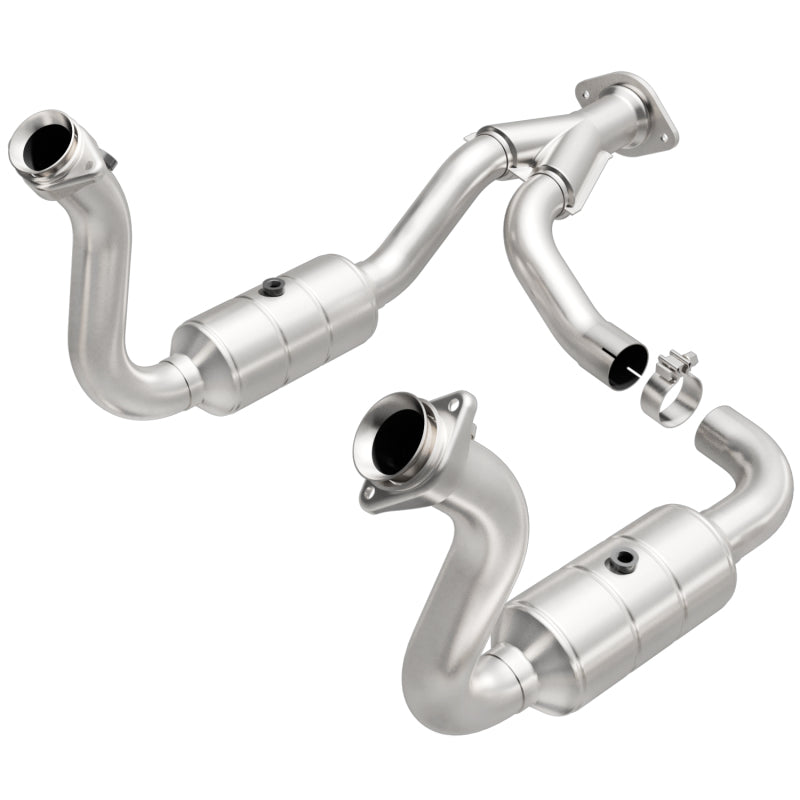 MagnaFlow DF Cat Conv 08-10 Ford F-250/F-250 SD/F-350/F-350 SD 5.4L/6.8L/F-450 SD 6.8L Y-Pipe Assy - 51760