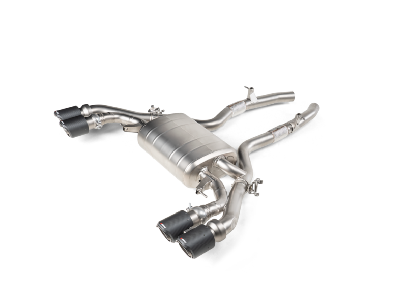 Akrapovic 2022+ BMW X4 M / X4 M Competition (F98) Slip-On Line (Titanium) (Req. Tips) - S-BM/T/29H