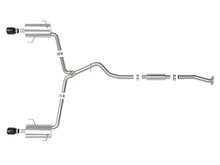 Load image into Gallery viewer, aFe Subaru Forester XT 14-18 H4-2.5L (t) Takeda 2-1/2in to 2-1/4in 304 SS Cat-Back- Black Tip - 49-36804-B