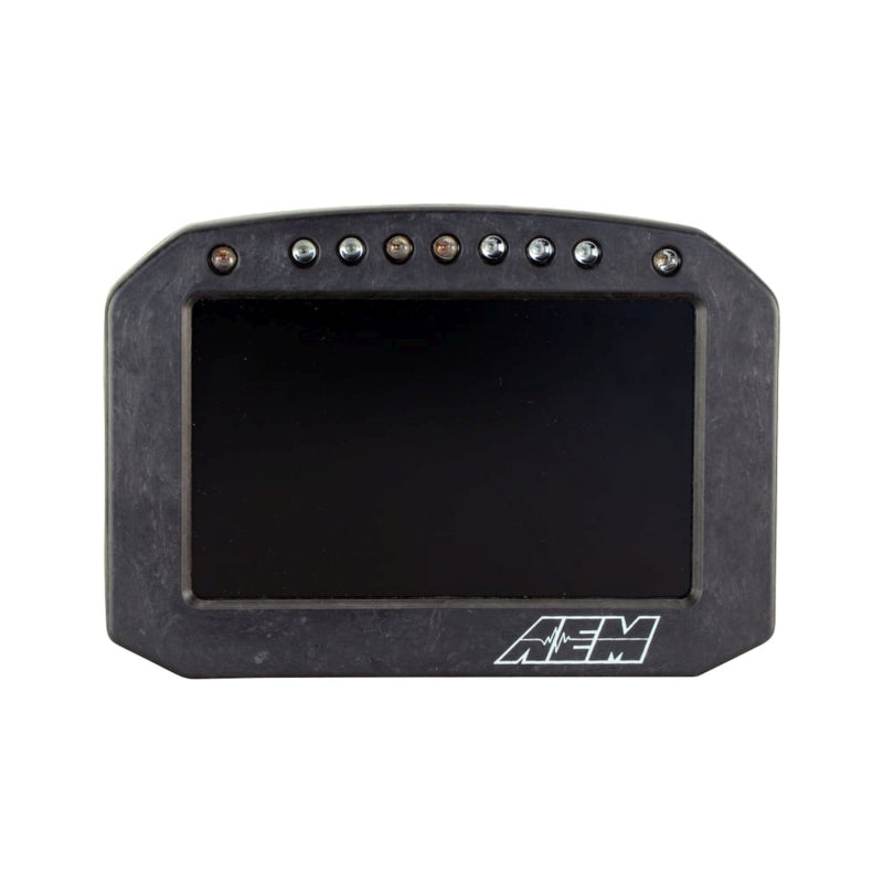 AEM CD-5G Carbon Flush Digital Dash Display w/ Internal 20Hz GPS & Antenna - 30-5602F