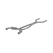Load image into Gallery viewer, MBRP 16-22 Infiniti Q50 3.0L FWD/AWD 3in Cat Back w/ 4.5in OD Tips - T304 - S4400304