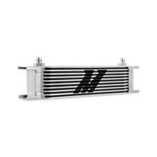Load image into Gallery viewer, Mishimoto Universal -6AN 10 Row Oil Cooler - Silver - MMOC-10-6SL