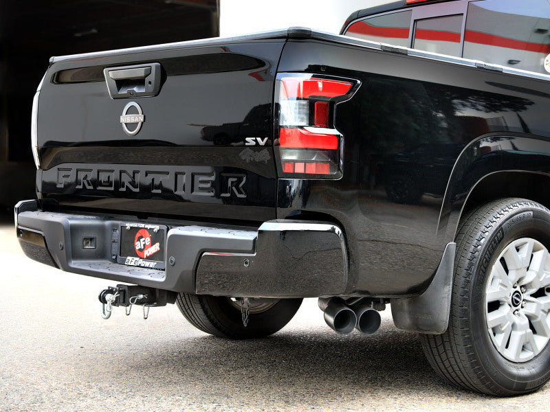 aFe 2022+ Nissan Frontier V6 Vulcan Series SS Cat-back Exhaust w/ Black Tips - 49-36140-B
