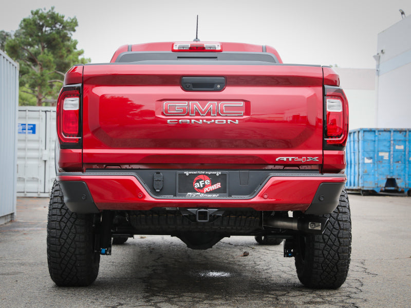 aFe 23-25 GM Colorado/Canyon L4-2.7L (t) Apollo GT Series 3in 409 SS Cat-Back Exhaust w/ Blk Tip - 49-44141-B