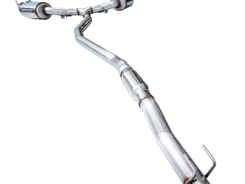 AWE Tuning 22+ Honda Civic Si/Acura Integra Track Edition Cat-Back Exhaust - Dual Diamond Black Tips - 3020-33331