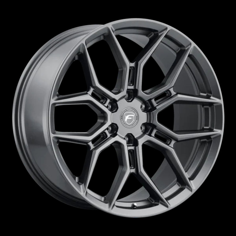 Forgestar X12 22x10 / 6x139.7 BP / ET30 / 6.68in BS Satin Anthracite Wheel - F03420084P30
