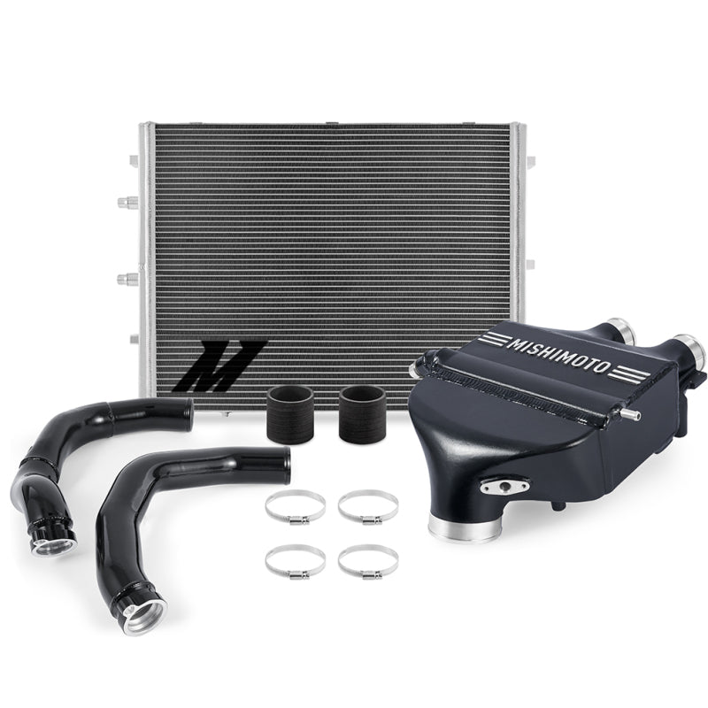 Mishimoto 15-20 BMW F8X M3/M4 Performance Air-to-Water Intercooler Power Pack - Black Sapphire - MMB-F80-PPCBS