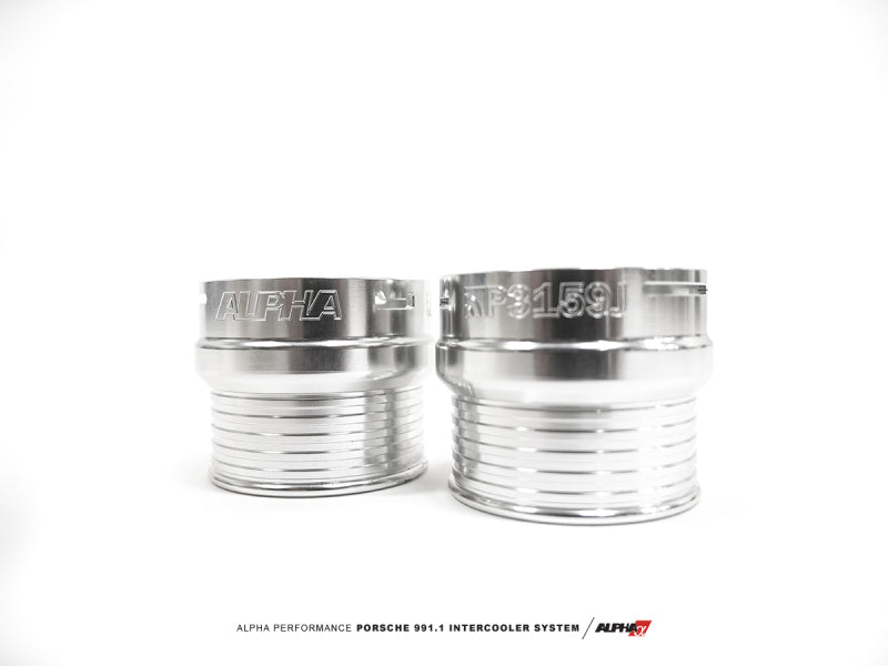 AMS Performance Porsche 997.1TT Alpha Intercooler System (For Stock Framed Turbos) - ALP.09.09.0001-2