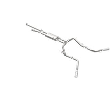 Load image into Gallery viewer, MagnaFlow Cat-Back 10-15 Toyota Tundra SC LB / CC SB 4.6L/5.7L V8 SS 2.5 Dual Split Rear 4in Tip - 19232