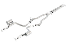 Load image into Gallery viewer, Borla 2015 Dodge Charger Hellcat 6.2L V8 ATAK Catback Exhaust w/ Valves No Tips Factory Valance - 140667