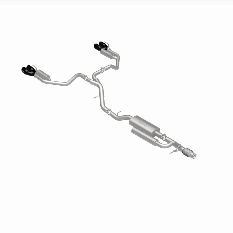 MagnaFlow 2021 Chevrolet Tahoe V8 5.3L Street Series Cat-Back Exhaust - Black Chrome Tips - 19541