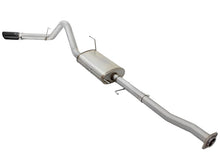 Load image into Gallery viewer, aFe MACHForce XP SS Exhaust 3in to 3.5in Cat-Back w/ Black Tip 15 Ford F-150 EcoBoost V6 2.7/3.5Ltt - 49-43068-B