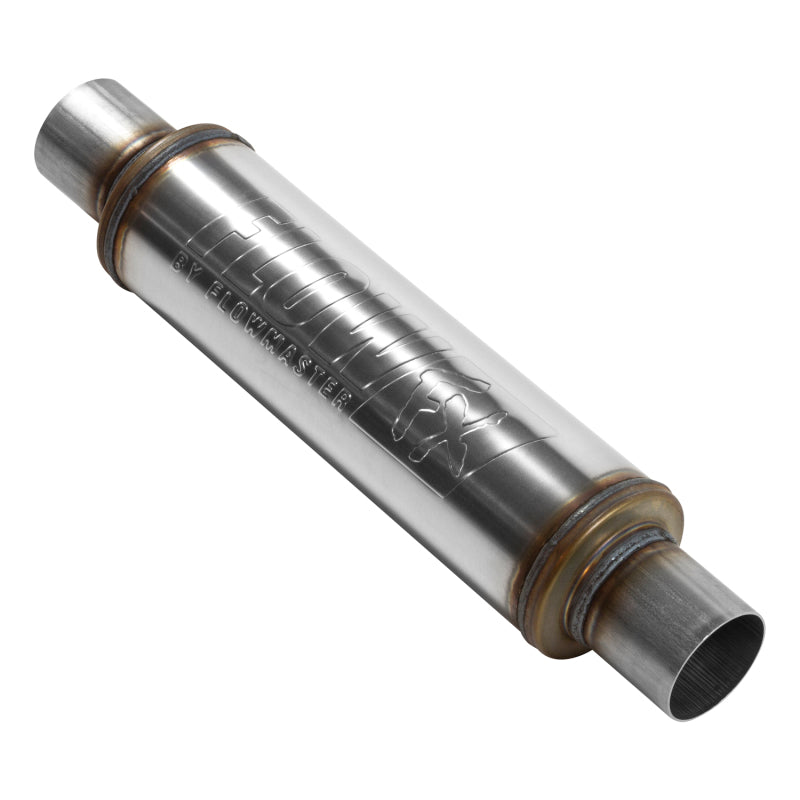 Flowmaster 2.50in.IN(C)/OUT(C) FlowFX Round 14in. BO Muffler - 71416