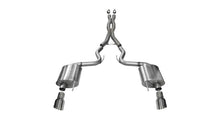 Load image into Gallery viewer, Corsa 2015-2017 Ford Mustang GT 5.0 3in Cat Back Exhaust Polish Dual Tips (Sport) - 14332