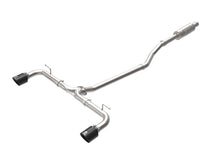 Load image into Gallery viewer, aFe Takeda 2-1/2in 304 SS Cat-Back Exhaust w/ Black Tips 14-18 Mazda 3 L4 2.0L/2.5L - 49-37015-B